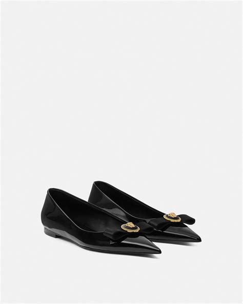 bottoni gianni versace|versace gianni ribbon flats.